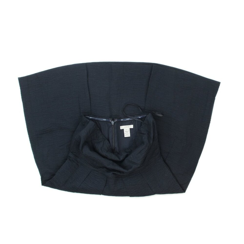 J. Crew Black Strapless Mini Dress Petite Size 0 Lined - Picture 4 of 5